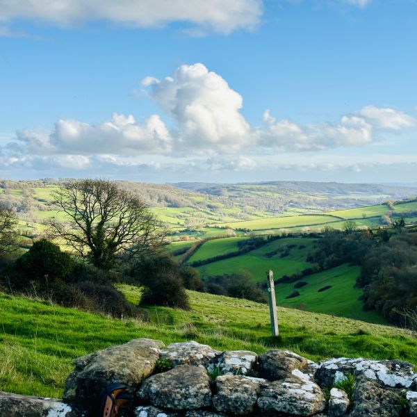 View over the Woolley Valley
